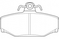 Комплект тормозных колодок WAGNER WBP21385A