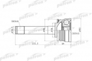 Шарнирный комплект PATRON PCV9316