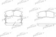 Комплект тормозных колодок PATRON PBP803