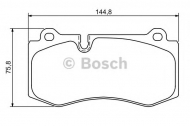 Комплект тормозных колодок BOSCH 0 986 494 167