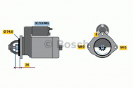 Стартер BOSCH 0 001 115 045