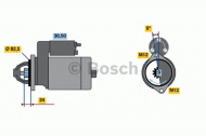 Стартер BOSCH 0 986 013 140
