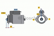 Стартер BOSCH 0 986 022 571
