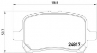 Комплект тормозных колодок HELLA PAGID 8DB 355 014-691