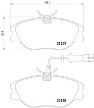 Комплект тормозных колодок HELLA PAGID 8DB 355 018-181