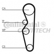 Ремень CONTITECH CT576
