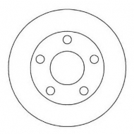Тормозной диск BENDIX 562005B