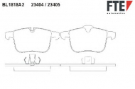 Комплект тормозных колодок FTE BL1818A2