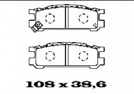 Комплект тормозных колодок FTE BL1375A2