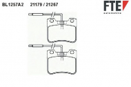 Комплект тормозных колодок FTE BL1257A2