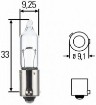 Лампа накаливания HELLA 8GH 008 417-001