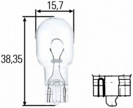 Лампа накаливания HELLA 8GA 008 246-001