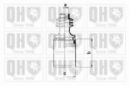 Комплект пыльника QUINTON HAZELL QJB205