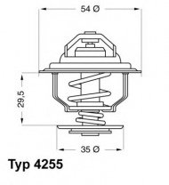 Термостат WAHLER 4255.92D
