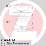 Комплект тормозных колодок ZIMMERMANN 21925.175.1