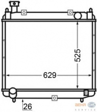 Теплообменник HELLA 8MK 376 704-661