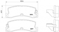 Комплект тормозных колодок HELLA 8DB 355 005-691