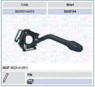 Переключатель MAGNETI MARELLI 000050144010