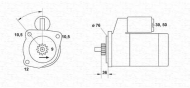 Стартер MAGNETI MARELLI 943251572010