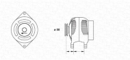 Генератор MAGNETI MARELLI 943346053010