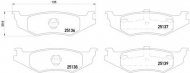 Комплект тормозных колодок HELLA 8DB 355 015-631