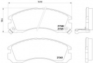 Комплект тормозных колодок HELLA 8DB 355 016-531
