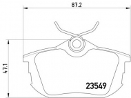 Комплект тормозных колодок HELLA 8DB 355 018-271