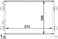 Конденсатор BEHR HELLA SERVICE 8FC 351 318-371