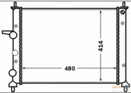 Теплообменник BEHR HELLA SERVICE 8MK 376 767-591