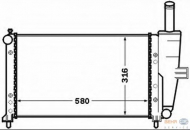 Теплообменник BEHR HELLA SERVICE 8MK 376 767-611