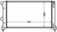 Теплообменник BEHR HELLA SERVICE 8MK 376 767-701