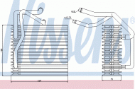 Испаритель NISSENS 92205