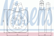 Теплообменник NISSENS 90607