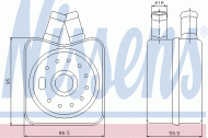 Теплообменник NISSENS 90608