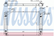 Теплообменник NISSENS 60957