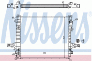 Теплообменник NISSENS 65613A