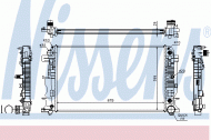 Теплообменник NISSENS 67157A