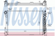 Теплообменник NISSENS 67162