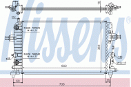 Теплообменник NISSENS 630702