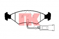 Комплект тормозных колодок NK 222503