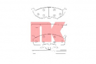 Комплект тормозных колодок NK 229309