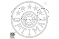 Ременный комплект OPTIMAL SK-1597