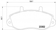 Комплект тормозных колодок PAGID T9075