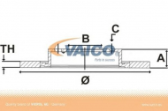 Тормозной диск VAICO V10-40078