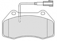 Комплект тормозных колодок QH Benelux BP1636