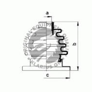 Комплект пыльника QH Benelux QJB125