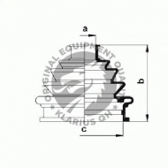 Комплект пыльника QH Benelux QJB482
