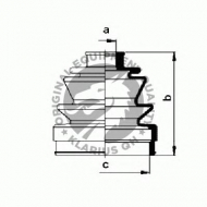 Комплект пыльника QH Benelux QJB104