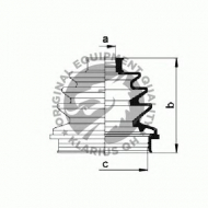 Комплект пыльника QH Benelux QJB133
