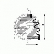Комплект пыльника QH Benelux QJB421